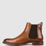 JEFFERY Leather Chelsea Boots