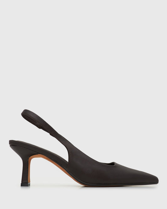 PRE-ORDER Wider Fit JERRY Slingback Stiletto Heel Pumps