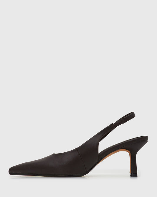 PRE-ORDER Wider Fit JERRY Slingback Stiletto Heel Pumps