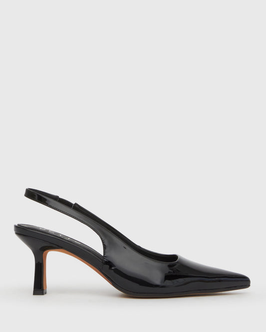 PRE-ORDER Wider Fit JERRY Slingback Stiletto Heel Pumps