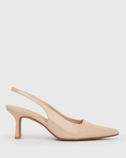 PRE-ORDER Wider Fit JERRY Slingback Stiletto Heel Pumps