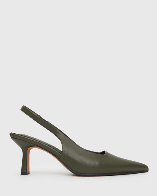 JERRY Slingback Stiletto Heel Pumps