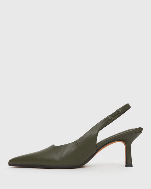 JERRY Slingback Stiletto Heel Pumps