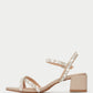 SHAY Diamante Low Heeled Sandals