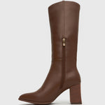 CAMILLE Knee High Block Boots