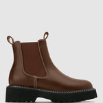 BANDIT Contrast Stitch Ankle Boots