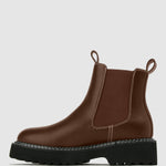 BANDIT Contrast Stitch Ankle Boots