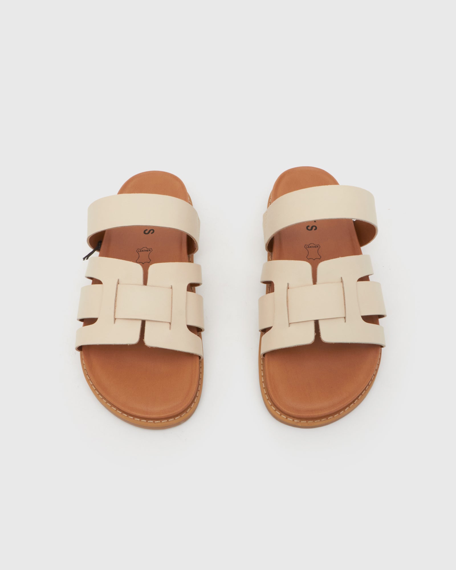 Betts leather hot sale slides