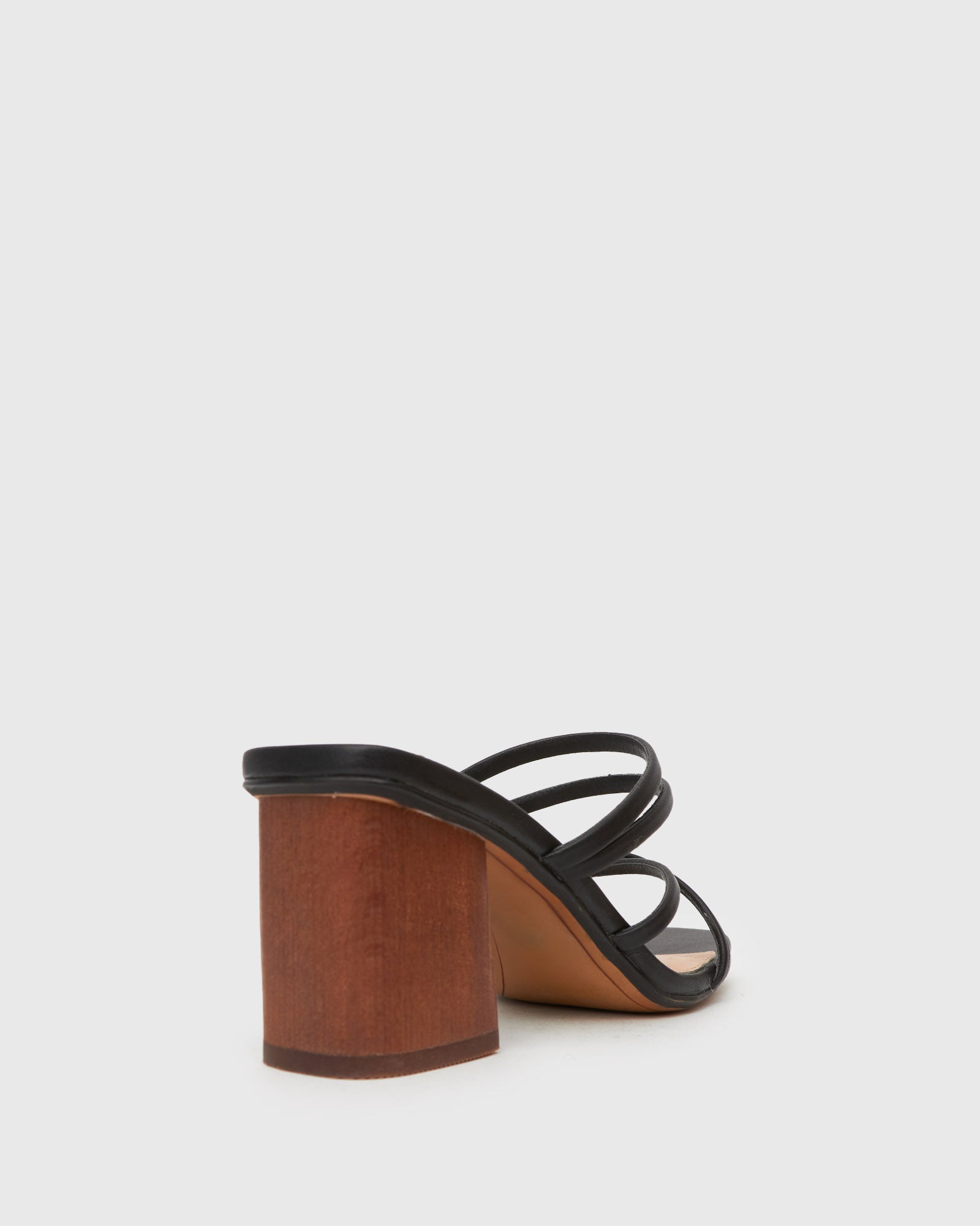 Wooden heeled online mules