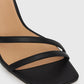 ZELDA Square Toe Heeled Sandals