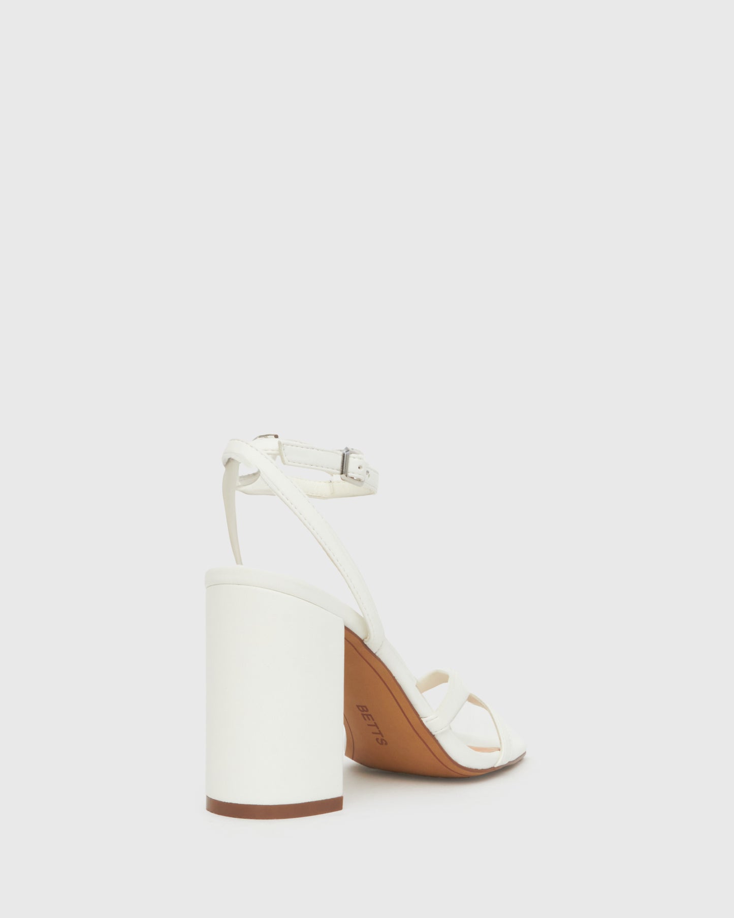 ZELDA Square Toe Heeled Sandals