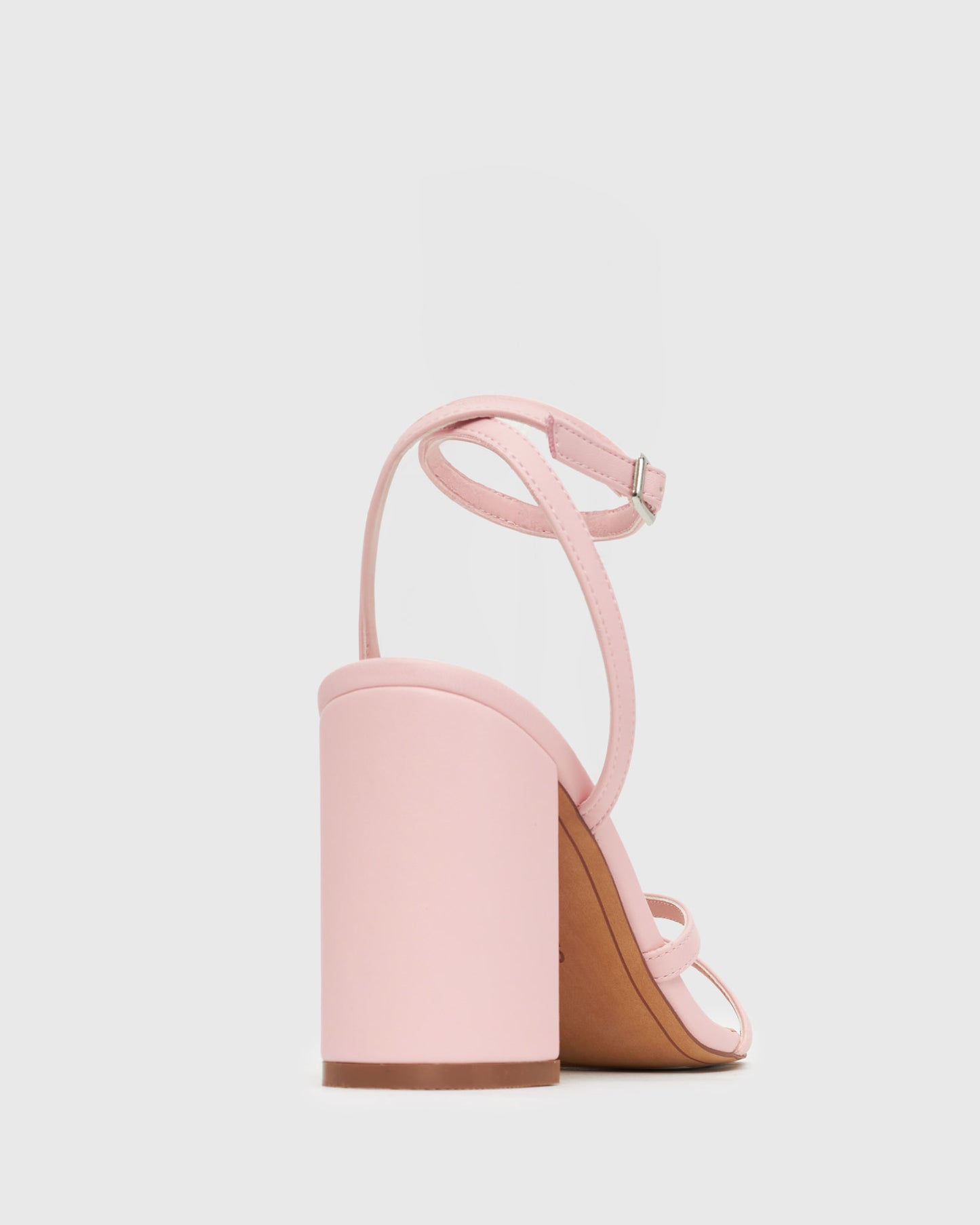 ZELDA Square Toe Heeled Sandals