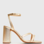 PRE-ORDER ZELDA Square Toe Heeled Sandals