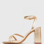 PRE-ORDER ZELDA Square Toe Heeled Sandals