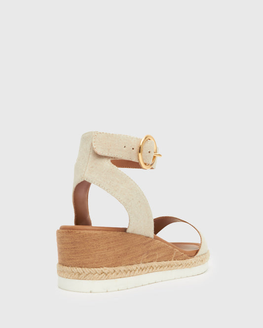 Wider Fit CARMA Low Wedge Sandals