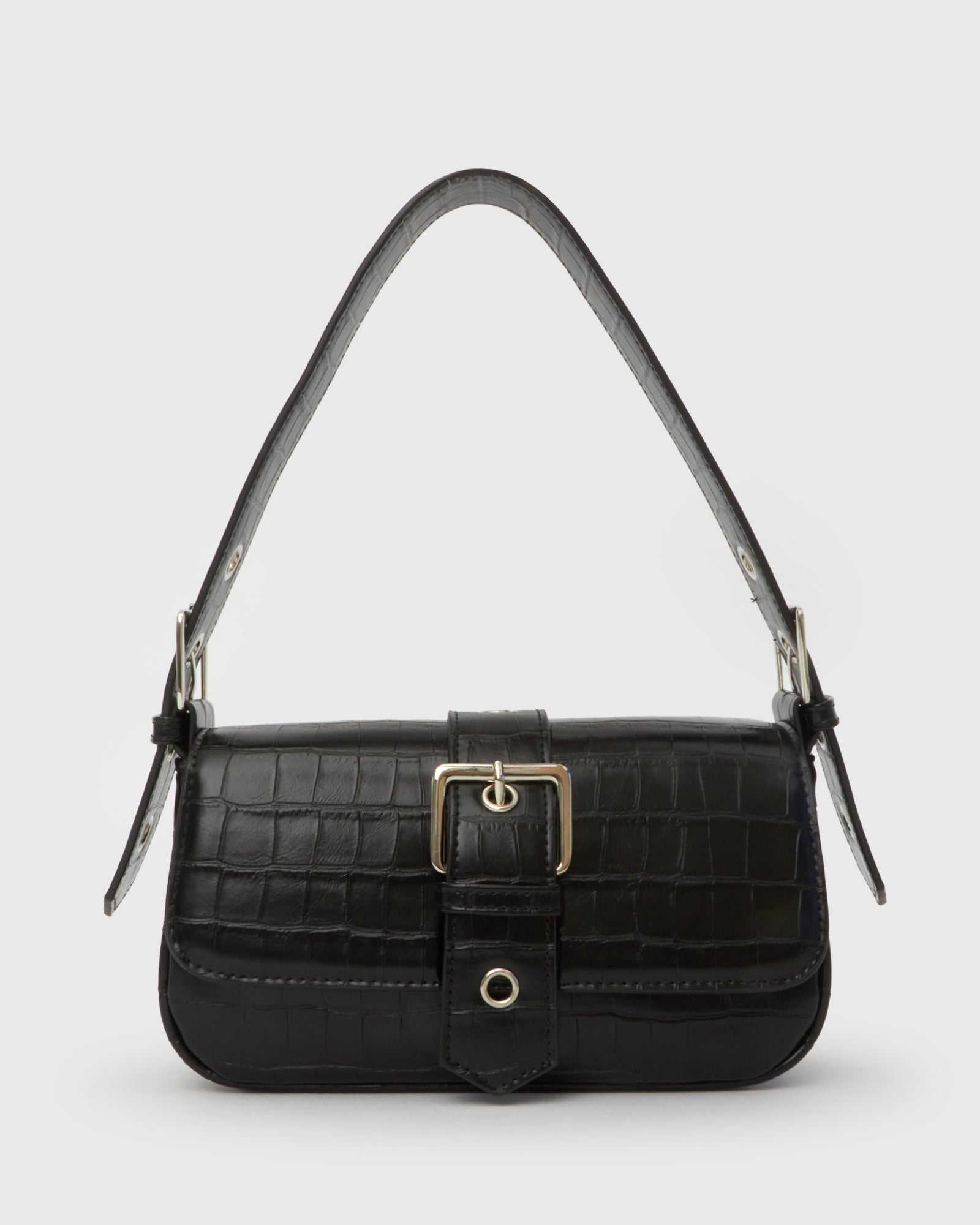 Buy SAVOY Top Handle Buckle Detail Handbag by Betts online - Betts