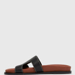 YON Leather Footbed Slides