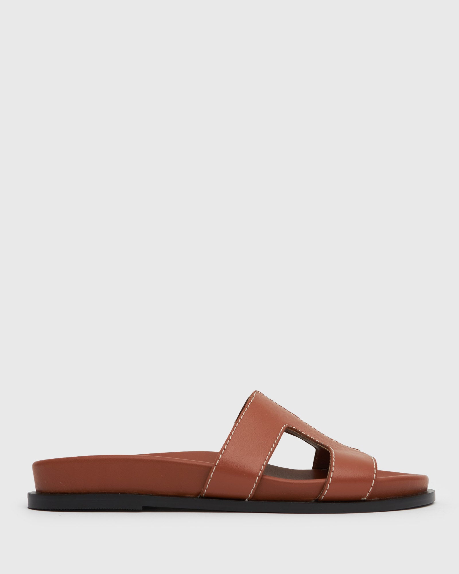 Buy YON Leather Footbed Slides by Airflex online - Betts