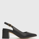 EMERY Slingback Mid-Block Heeled Pumps