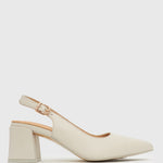 EMERY Slingback Mid-Block Heeled Pumps