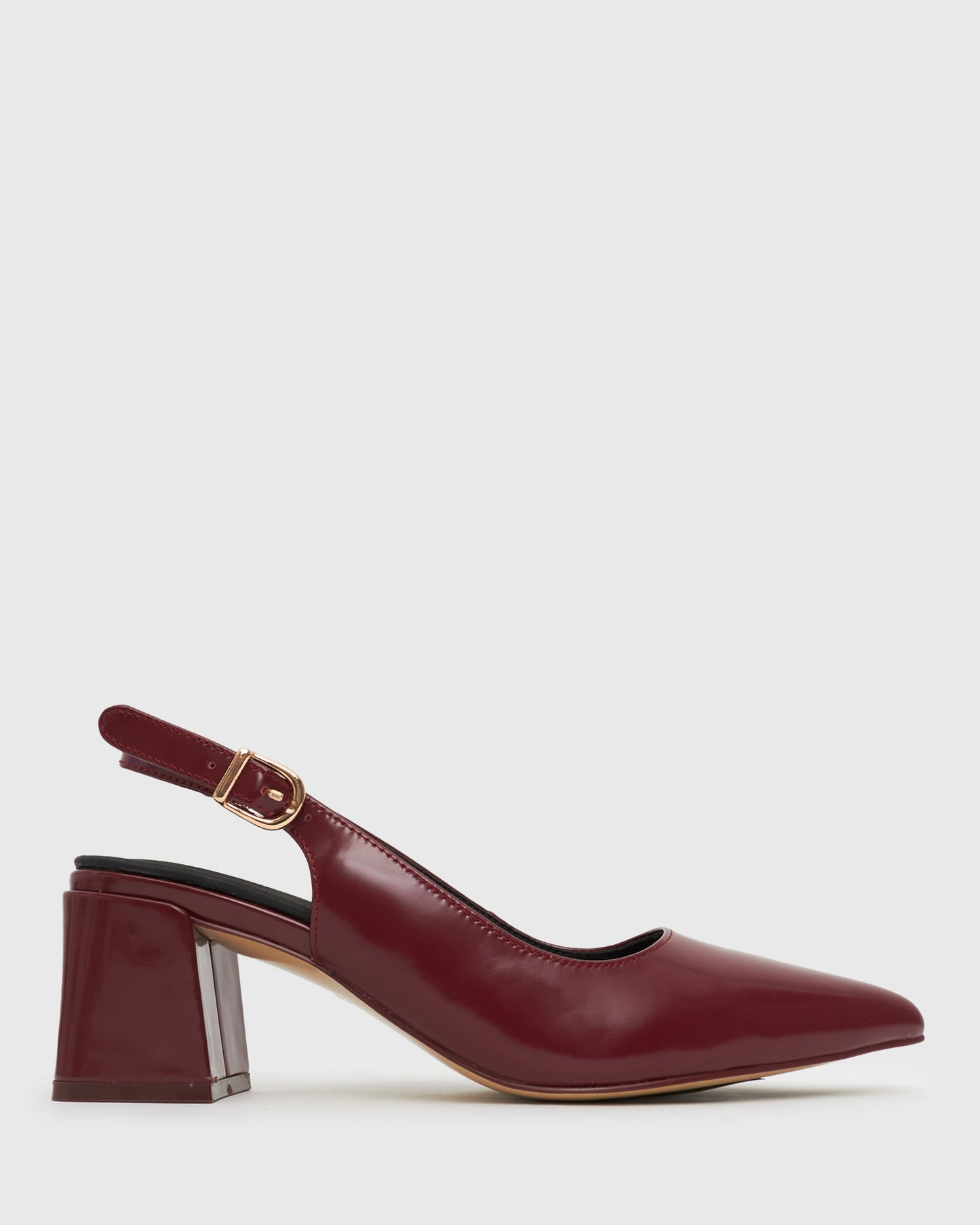 PRE-ORDER EMERY Slingback Mid-Block Heeled Pumps