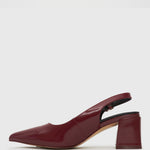 PRE-ORDER EMERY Slingback Mid-Block Heeled Pumps