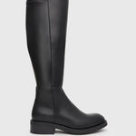 PIERCE Rounded Toe Knee-High Boots