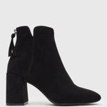 REX Block Heeled Ankle Boots