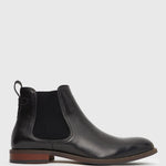 Wider Fit JEFFERY Leather Chelsea Boots