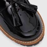 AGGIE Tassel-Detail Leather Loafers