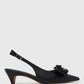 GIGGY Pointy Bow Slingback Pumps