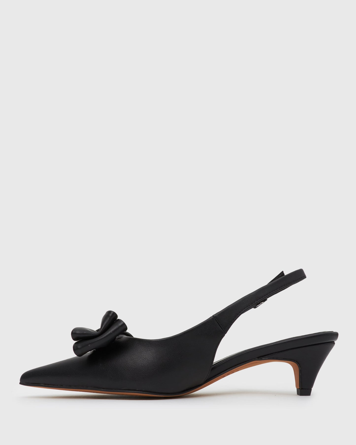 GIGGY Pointy Bow Slingback Pumps