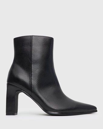 Wider Fit DANTE Pointy Toe Ankle Boots