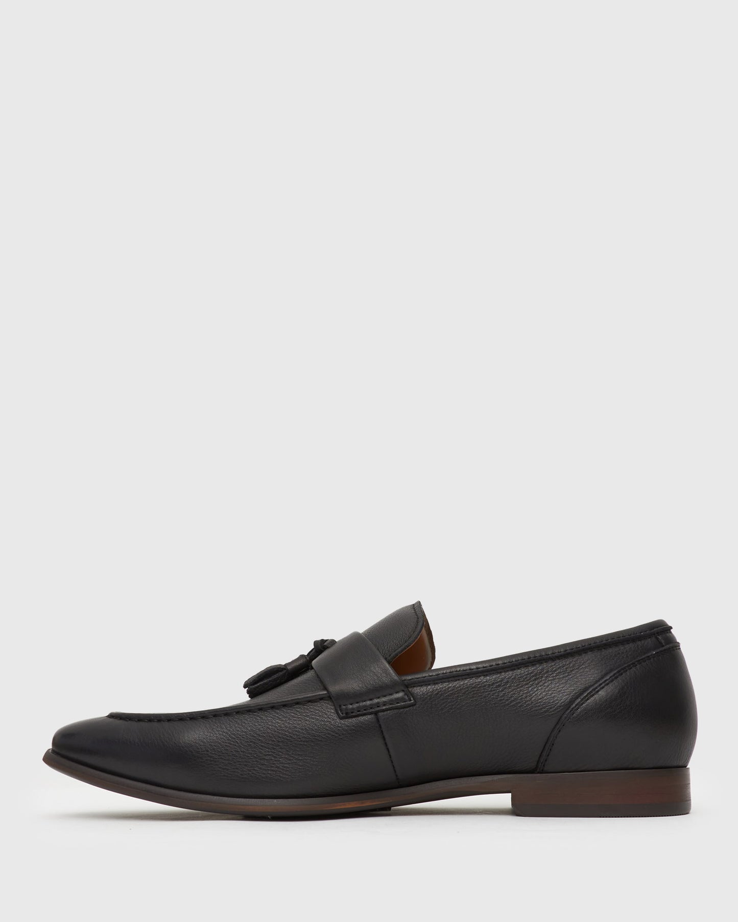 EZRA Leather Tassel Loafers