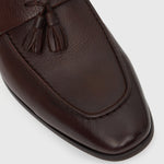 EZRA Leather Tassel Loafers