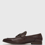 EZRA Leather Tassel Loafers