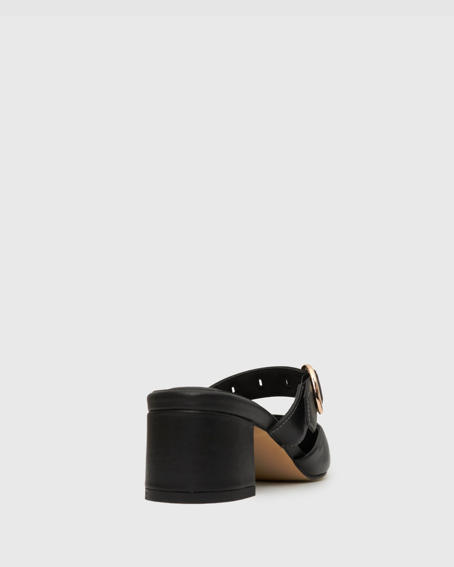 SUNNIE Leather Pointy Dress Mules