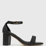 LONDYN Leather Ankle Strap Sandals