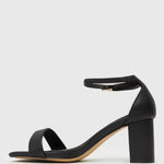 LONDYN Leather Ankle Strap Sandals