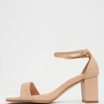 LONDYN Leather Ankle Strap Sandals