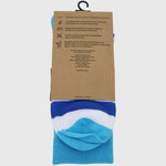 MENS BLUE/WHITE BAMBOO SOCKS M/L