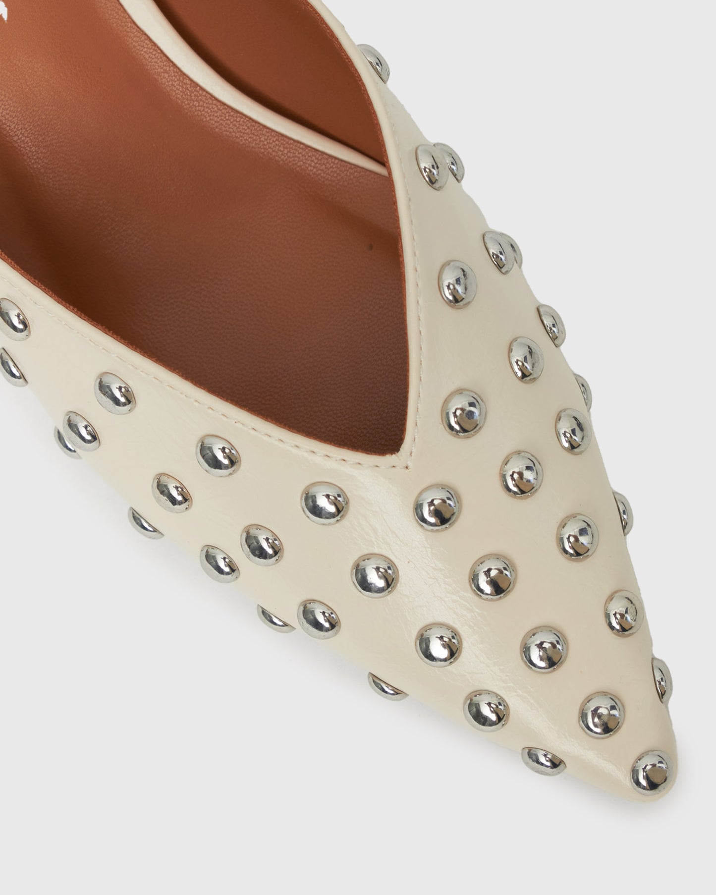 LIA Low Heel Studded Mules