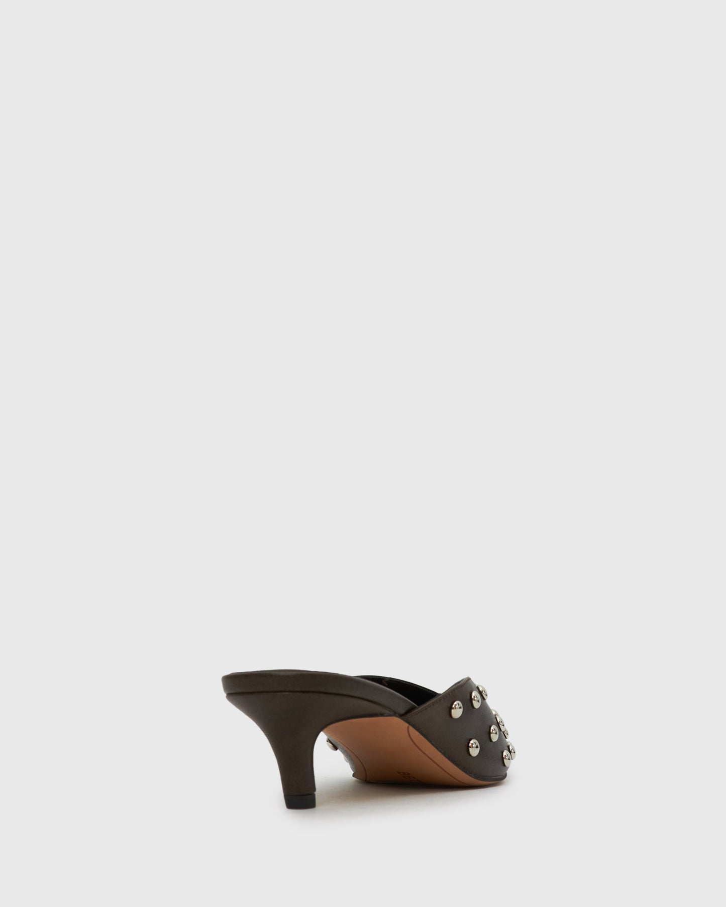 LIA Low Heel Studded Mules