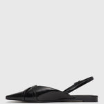 ANYA Slingback Pointed Flat Mules