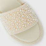 APOLLO Pearl Embellished Slides