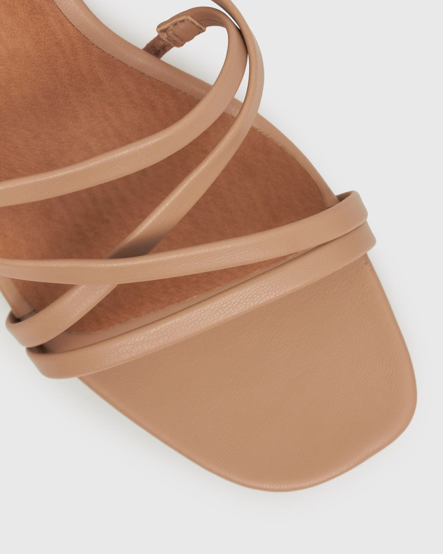 PRAISE Strappy Block Heel Mules