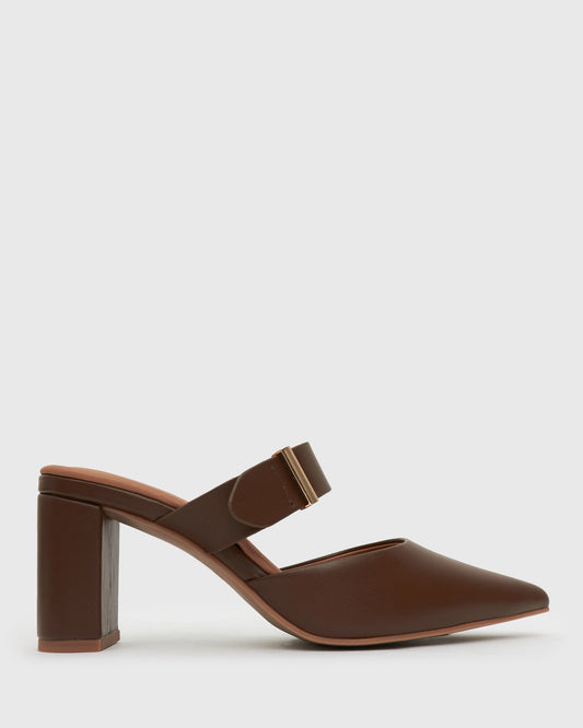 FREDDIE Vegan Point Toe Mules