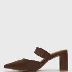 PRE-ORDER FREDDIE Vegan Point Toe Mules