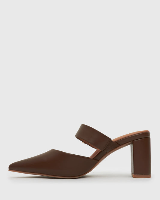 FREDDIE Vegan Point Toe Mules