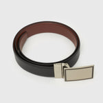 MENS REVERSIBLE LEATHER BELT OUT S/M